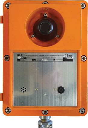 Castel - Portier audio ATEX Full IP/SIP 1 bouton d'appel - alimentation PoE