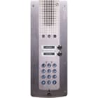 Castel - Portier audio IP/SIP 2 boutons d'appel clavier braille conforme loi Handicap PoE
