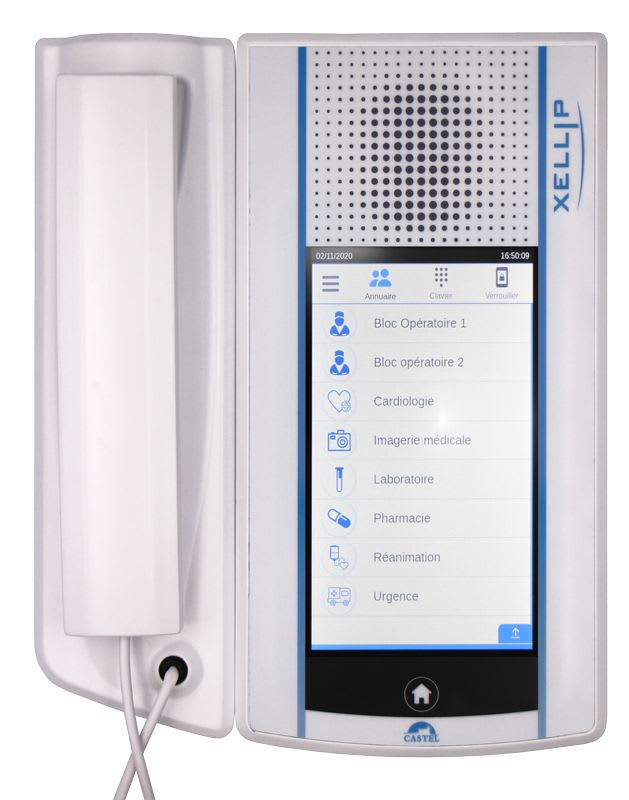 Castel - Option combiné pour poste XE MED TOUCH