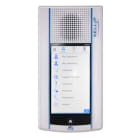 Castel - Poste tactile avec afficheur LCD couleur, audio - désinfectable - alim PoE