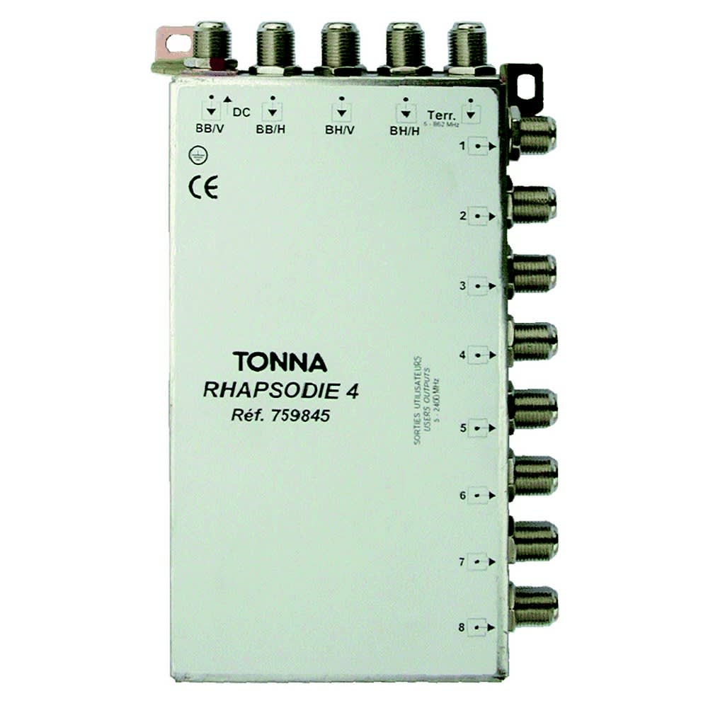 TONNA - RHAPSODIE 4 4ULB+TVT/4S TERM