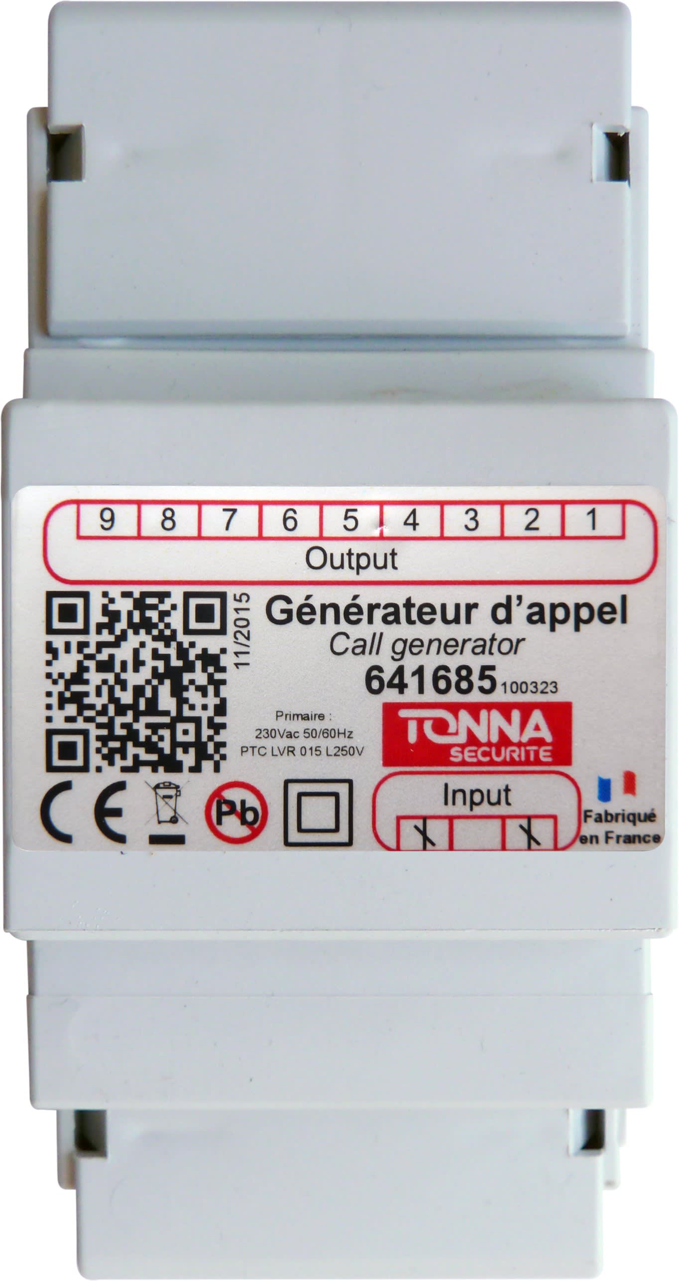 TONNA - GENERATEUR D'APPEL