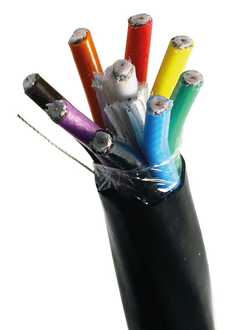 TONNA - Multicab 9x17 vatc classe a -gaine noire-en touret de 100metres -diametre 26,2mm