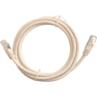 TONNA - Cordon ethernet rj45 mâle/mâle - cordon droit - blindé - longueur : 2 mètres