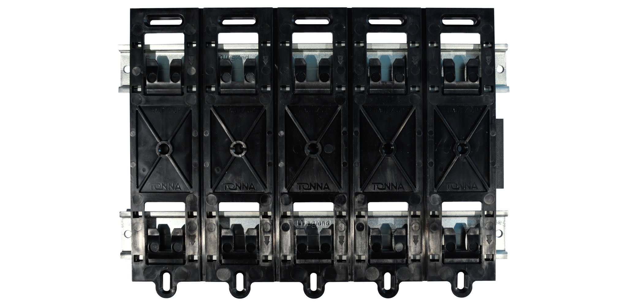 TONNA - Support de fixation murale pour 5 modules. pour accessoires voies de traitement