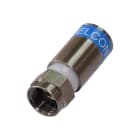 TONNA - Connecteur f mâle à compression pour câble coaxial 17/19/21 +joint d'étanchéité