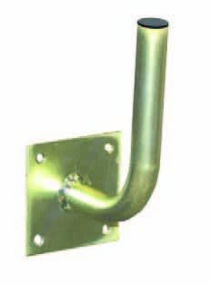 TONNA - Bras de déport coudé Ø 25 mm - déport de 100 mm - en Bichromaté - gamme patch