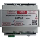 TONNA - B2F - Amplificateur de signal vidéo, format rail din, à installer tous les 60 m