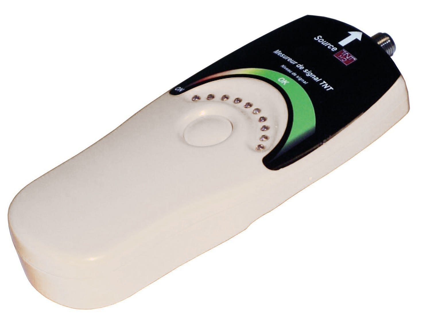 TONNA - Pointeur terrestre a led - pile 9v - 9 leds (40 à 96dbµv) - manuel - access tv -