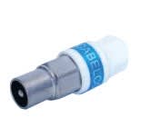 TONNA - Connecteur iec 9,52 self instal male droit pour cable d'antenne coaxial ø 6,8 mm