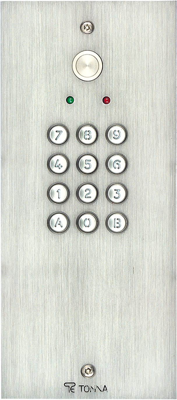 TONNA - MULTICODE + INOX LUMINEUX + 1P