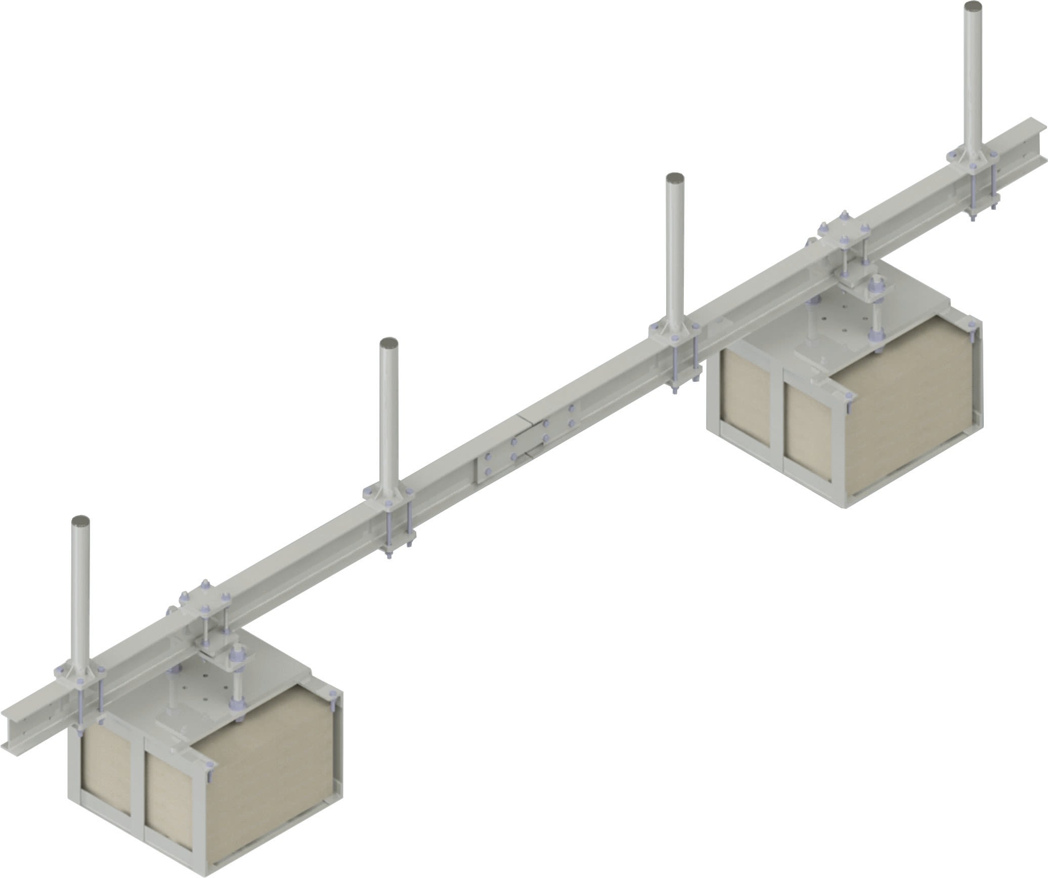 TONNA - KIT FIX TERRASSE 4 ANT SUR IPN
