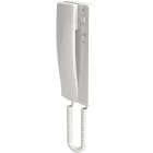 TONNA - B2f-poste audio epure blanc -2 fils- b.t -coupure sonnerie avec témoin mécanique