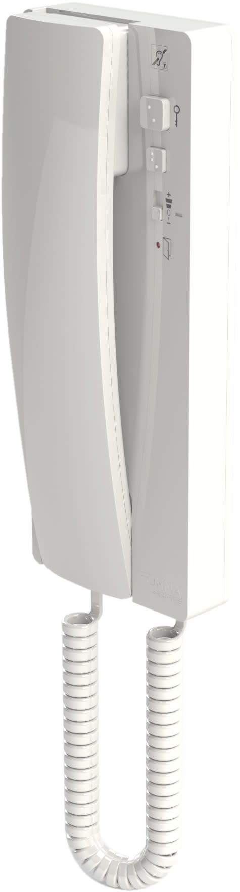 TONNA - B2f-poste audio epure blanc -tech b2f - 2 fils - avec b.t -ouverture automatique