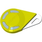 TONNA - Telecommande hexact jaune bi-technologies 868mhz - 4 boutons - lecture /ecriture