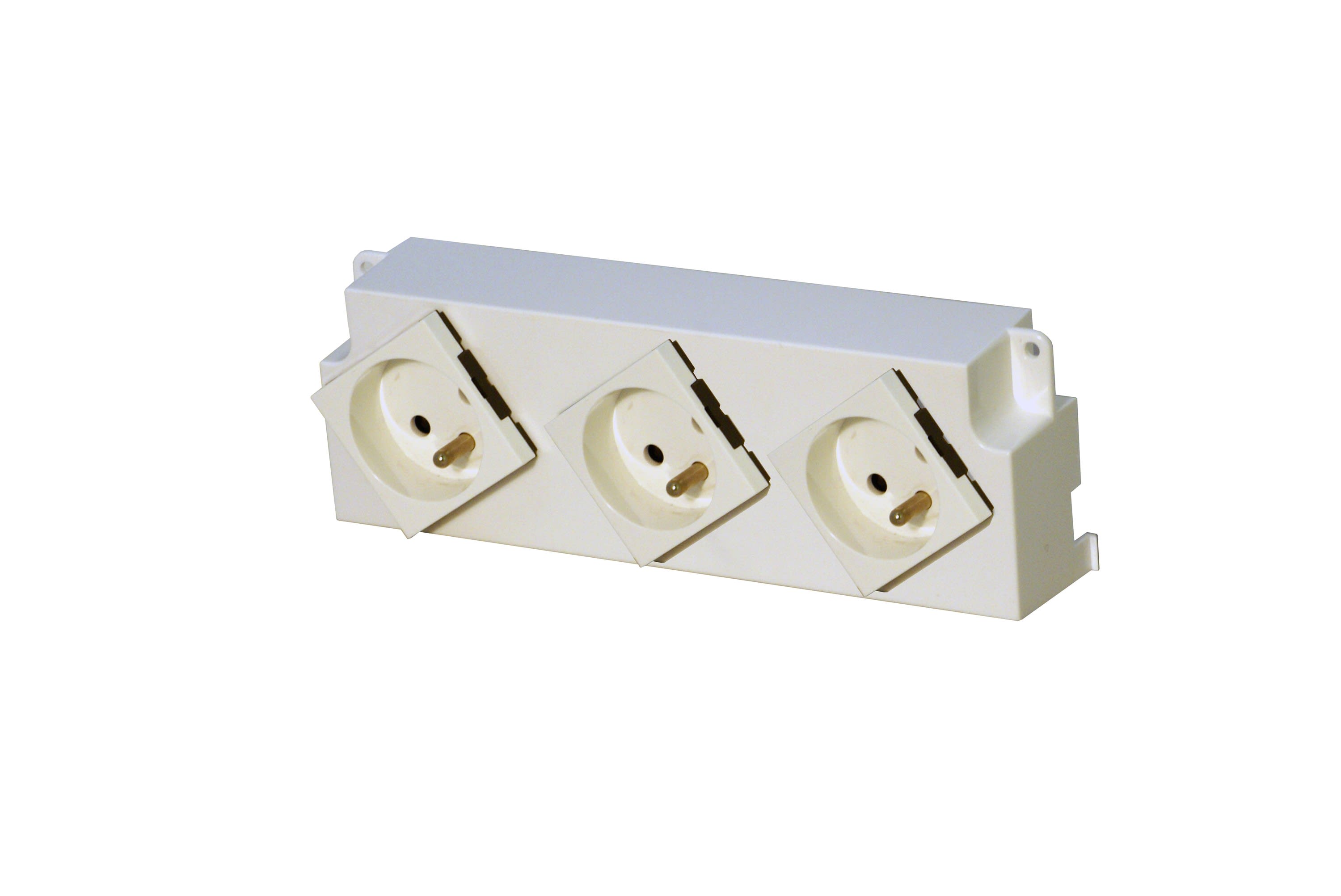 TONNA - SUPPORT + 3 PRISES 230 V~