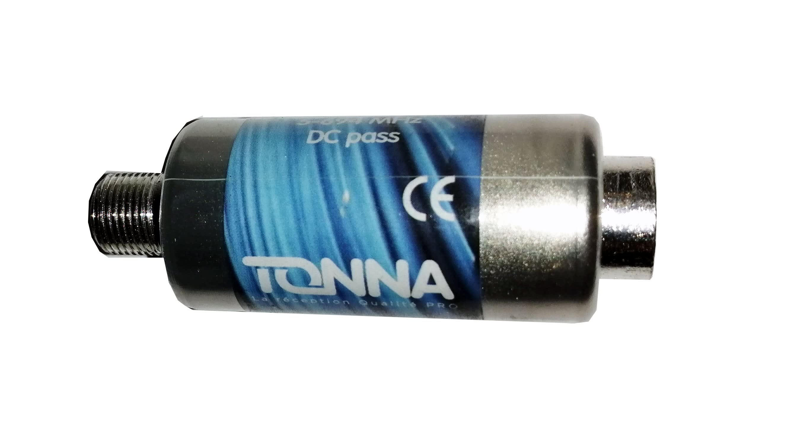 TONNA - Filtre baton 4g/5g - 5/694mhz - uhf - lte 700 mhz - pass. alim. - connecteur 'f'