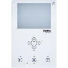 TONNA - Moniteur main libre epure-tech n- boucle t intégrée -ecran lcd 4' (soit 10,16cm)