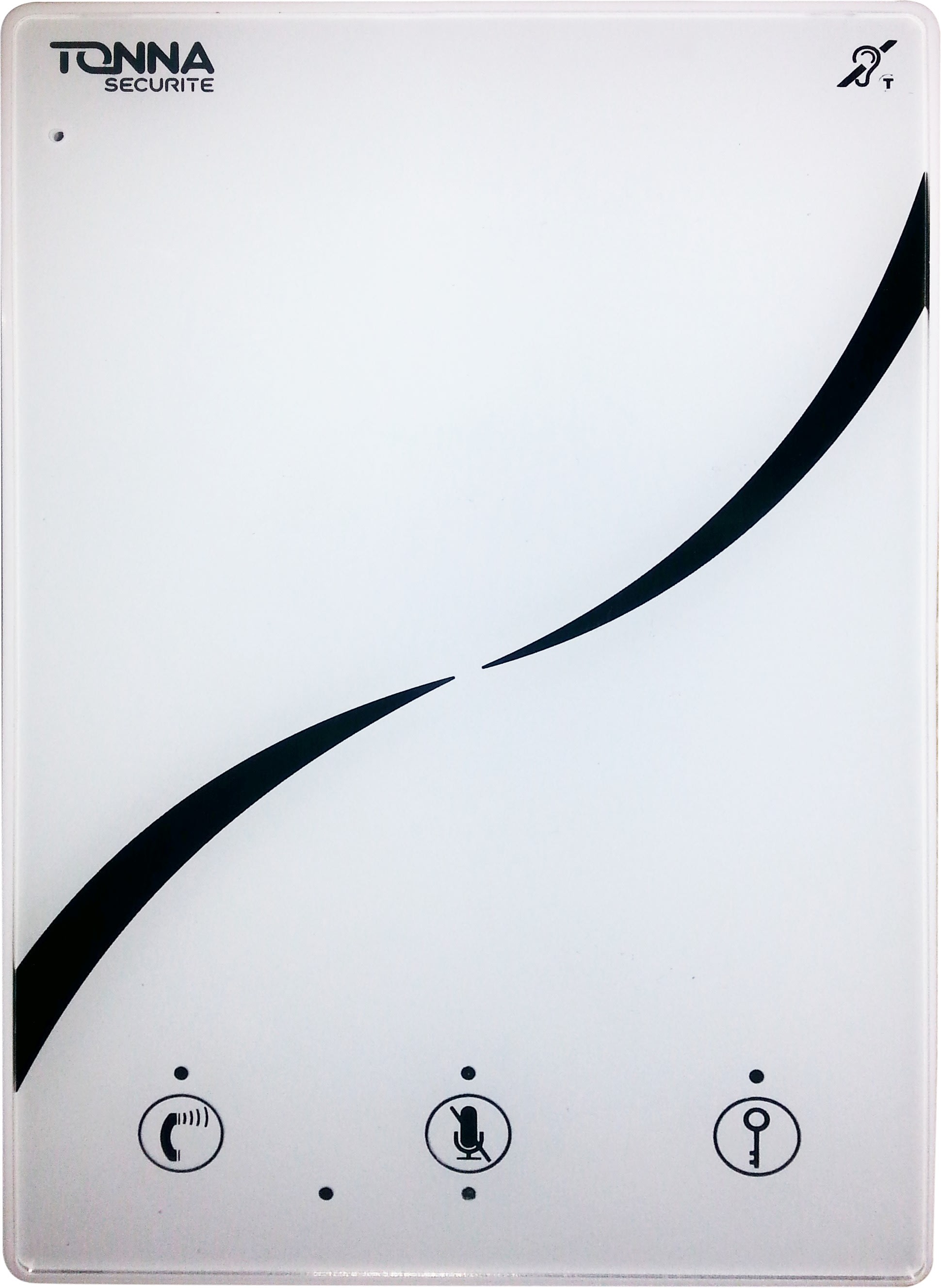 TONNA - B2f-poste audio epure main libre - technologie b2f - boucle t -led communication