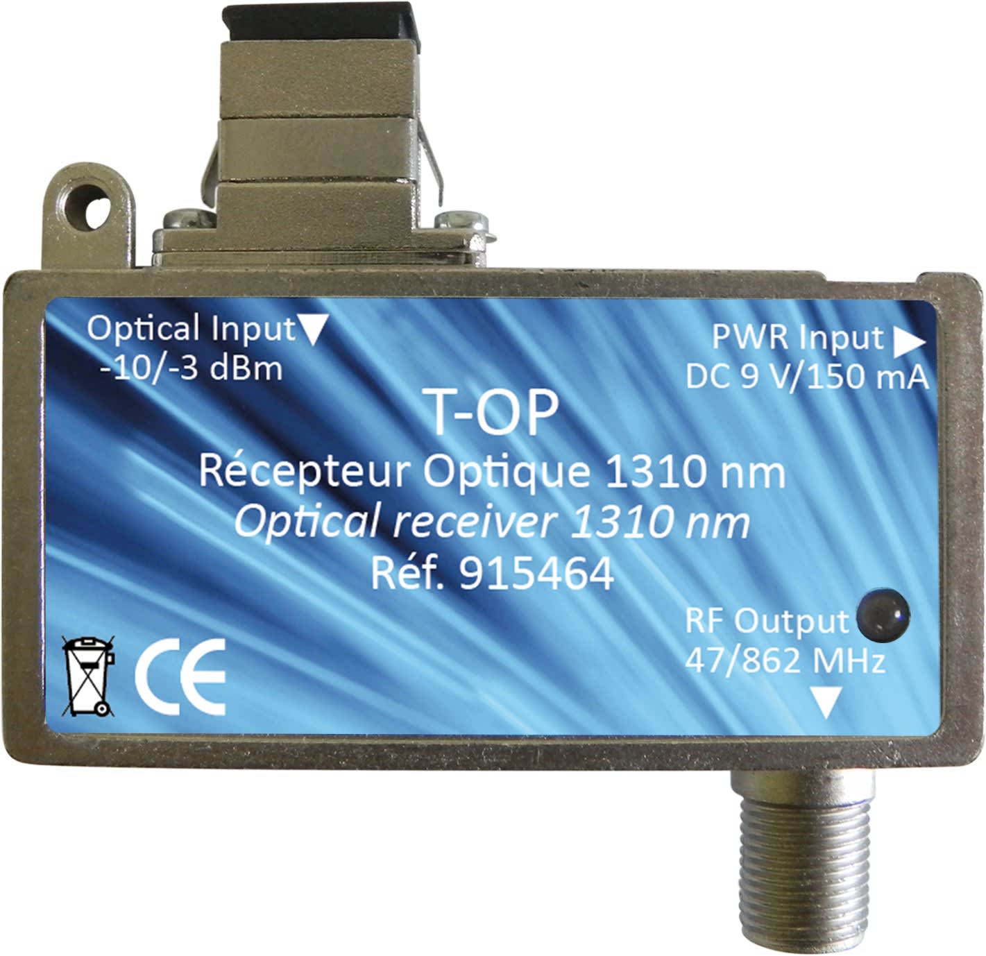 TONNA - T-OP RXO NS 80DBµV 47/1000 MHZ