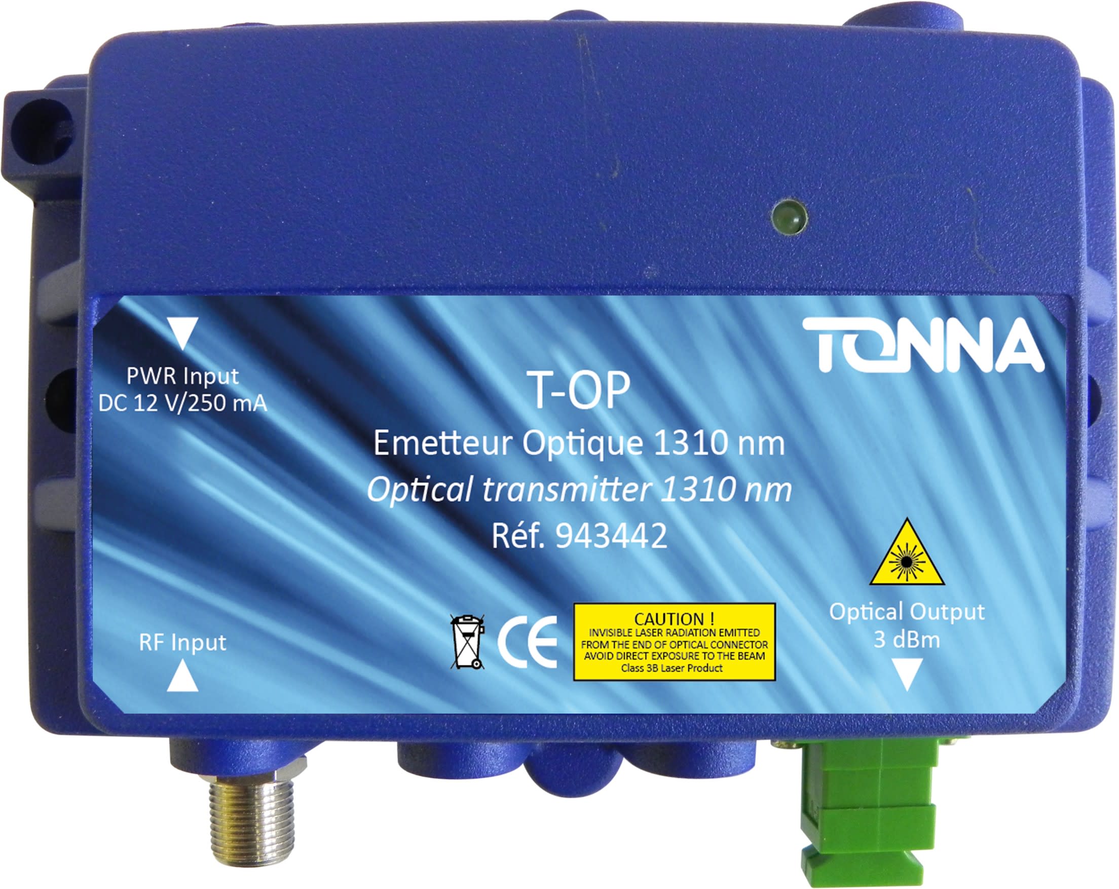 TONNA - T-OP TXO DFB 3 DBM SC/APC 12V
