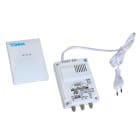 TONNA - Amplificateur 36 db - vhf/uhf - 1e/2s tv en 'f' et son alimentation de 5 à 240v~