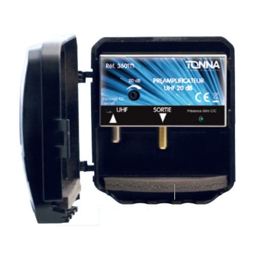 TONNA - PREAMPLI UHF 4G-20DB+PASS ALI