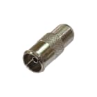 TONNA - Adaptateur coaxial iec 9,52mm femelle/f femelle- modifie un câble f moulé en iec