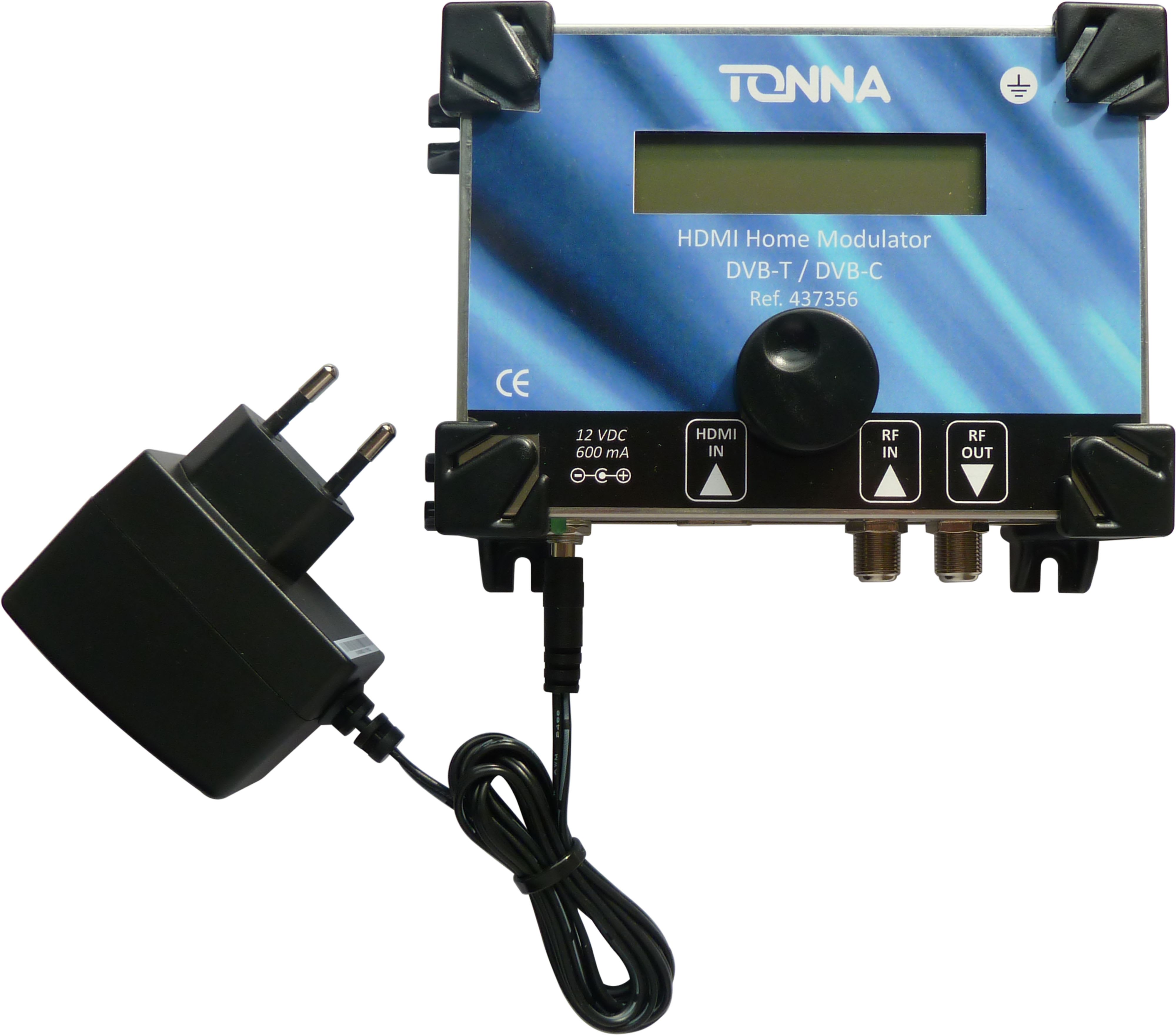 TONNA - Modulateur 2 Entrées HDMI femelle - RF 'F' femelle / 1 Sortie 'F femelle RF DVBT