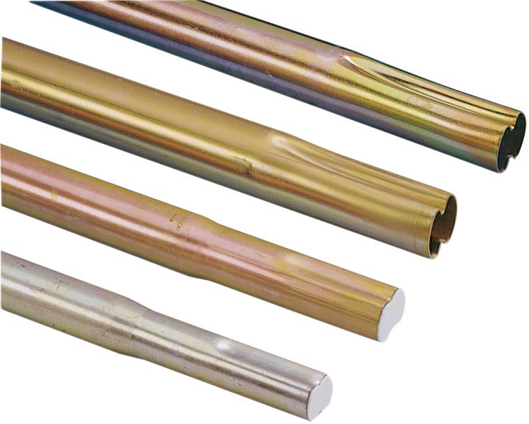 TONNA - Tube, longueur : 3 metres, ø 40 mm, galva, épaisseur : 1,5 mm