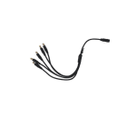 TONNA - Cordon prolongateur en pieuvre 5 Jacks 2,1x5,5mm - connecteur jack 1E FEM/5S MAL