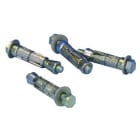 TONNA - LOT DE 4 CHEV+VIS METAL M8X60