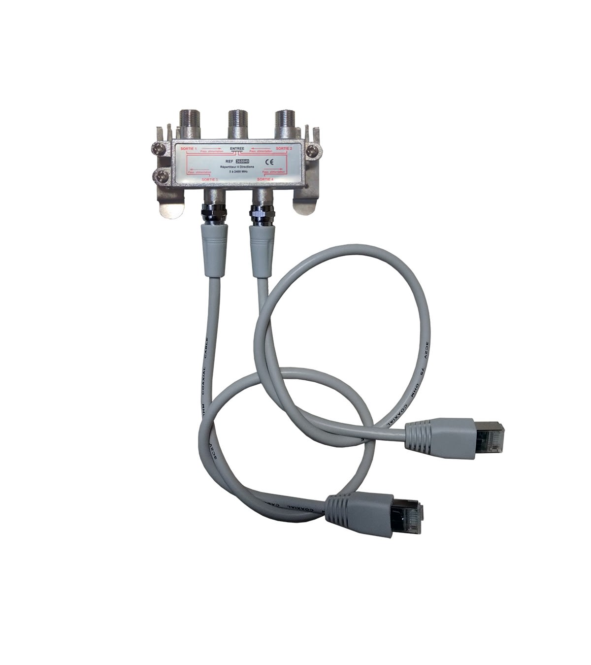 TONNA - KIT REP 4ULB F/RJ45 L:40CM DIN