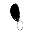 TONNA - Badge SERIE VILLA 683500/683510/683520 - format goutte d'eau pour porte clé-noir