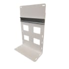 TONNA - Support de box blanc en métal, 1 Rail Din intégré, orifice pour passage de câble
