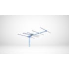 TONNA - Antenne rnt/dab/vhf, gamme xfm-bande passante de 170 à 230 Mhz - 6 éléments-11dB