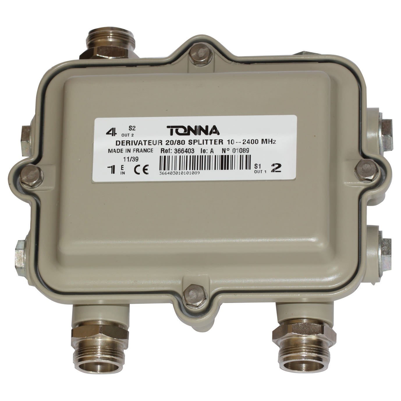 TONNA - REPART.2D '3,5/12'20/80-5/2400