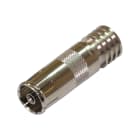 TONNA - Connecteur iec 9,52 self instal fem. droit pour cable d'antenne coaxial ø 6,8 mm