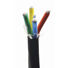 TONNA - Multicâble coaxial 4 x 17 Vatc Classe A - gaine noire - 100 m - diamètre 18,5 mm