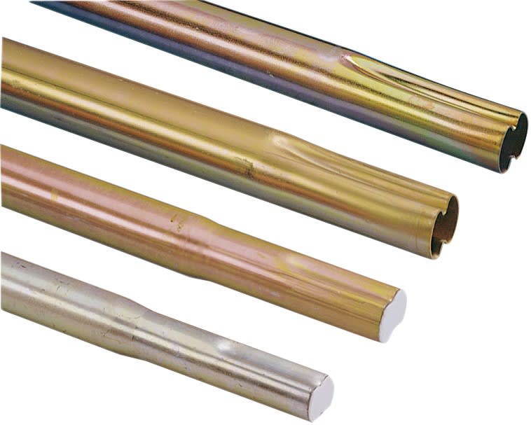 TONNA - Mâts emboîtables en acier galvanisé - l = 1,5m - ø 40mm - ep = 1,5 mm - en galva