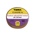 TONNA - RUBAN ADHESIF NOIR 33MX19MM