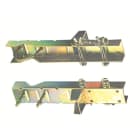 TONNA - Cerclage double Bichromaté - Déport 150 mm - pour Mât Ø 20 à 50 mm