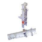 TONNA - Cerclage double - Déport 150mm - Mât Ø20 à 50mm - pour fixation cheminée - Galva