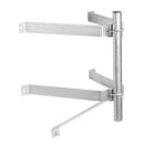 TONNA - 2 FIX MUR ASC DPT 450MM GALVA