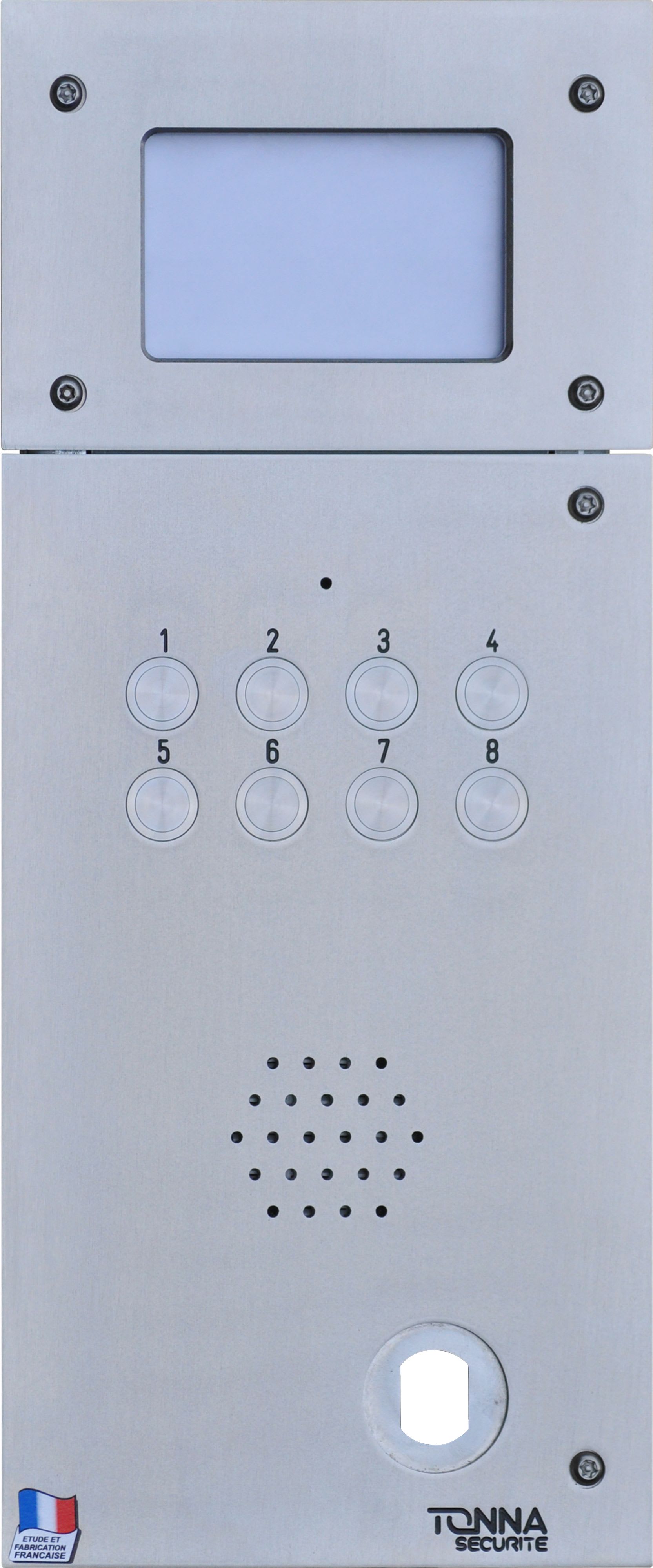 TONNA - PLAT.E 16BP/4R EQUIP. A CHAR