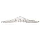 TONNA - Porte étiquette double en plastique compatible pour platines TYPE-B & TYPA