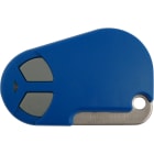 TONNA - Telecommande hexact bleue bi-technologies 433mhz - 2 boutons - lecture /ecriture