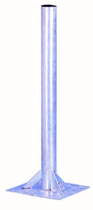 TONNA - PIED TERRASSE H 850MM GALVA