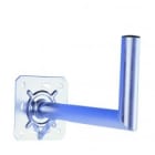 TONNA - Bras de déport en L coudé à 90° - déport de 300 mm Ø 50mm - galvanisé à chaud