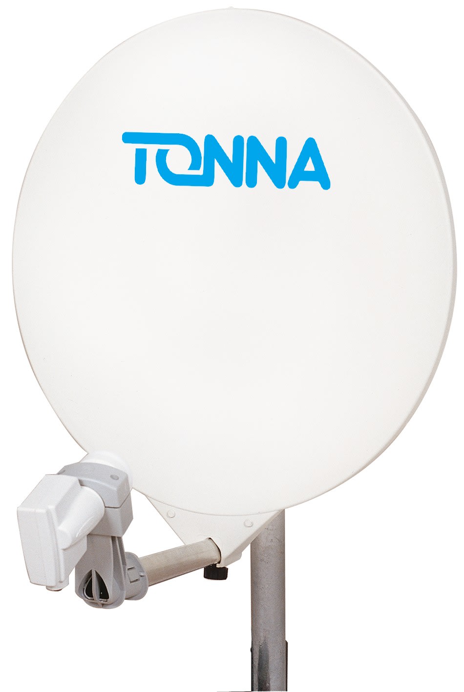 TONNA - Parabole composite renforcé fibre de verre - ø 60 cm avec 1 lnb (d: 56 x 68 cm)